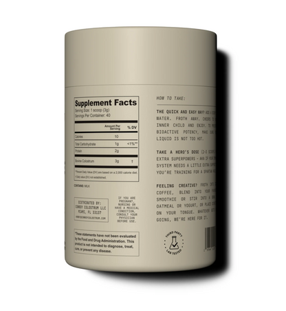 COWBOY COLOSTRUM Powder - Bovine Colostrum Powder for Women & Men - First Day Milking Whole Colostrum - Grass Fed Colostrum Supplement for Gut Health, Immunity, Skin & Hair (Unflavored,)